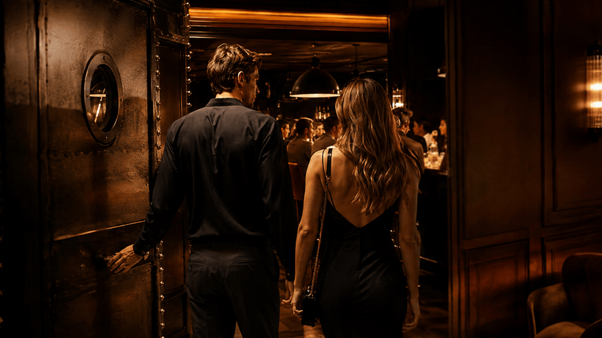 Dress code para entrar en un speakeasy bar en Ibiza